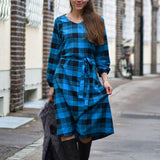 Schnittmuster Viskose Kleid mit Schleife MARGARIDA (32-58) - Sewando