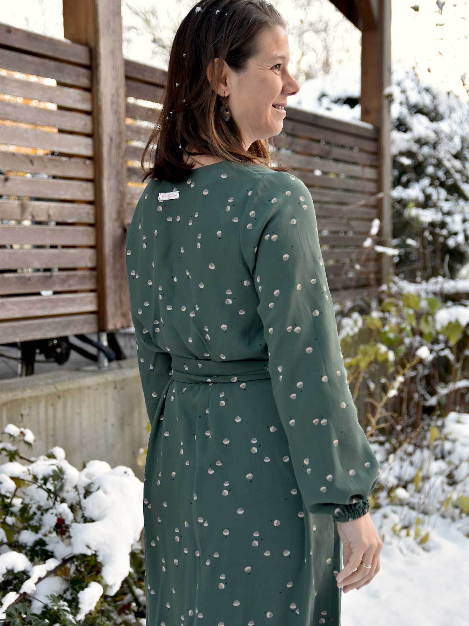 Schnittmuster Viskose Kleid mit Schleife MARGARIDA (32-58) - Sewando