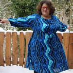 Schnittmuster Viskose Kleid mit Schleife MARGARIDA (32-58) - Sewando