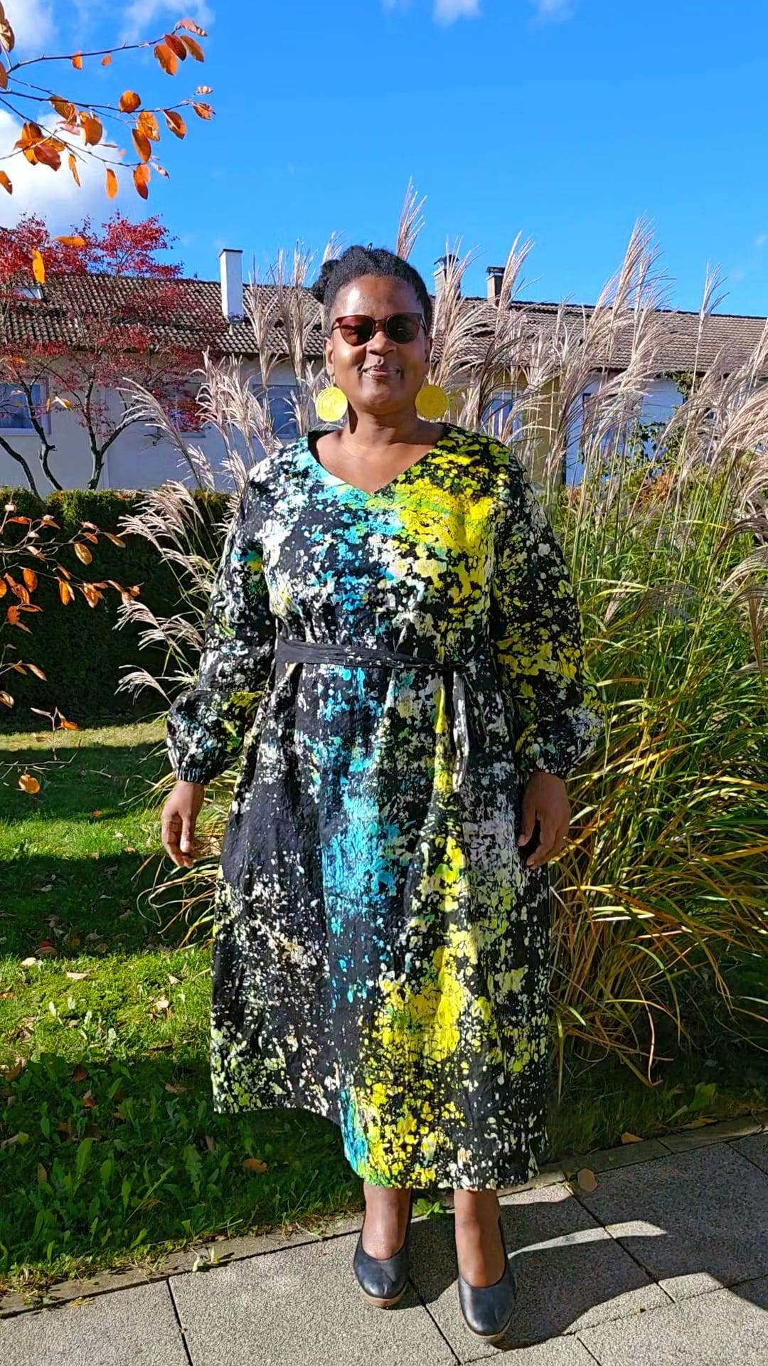 Schnittmuster Viskose Kleid mit Schleife MARGARIDA (32-58) - Sewando