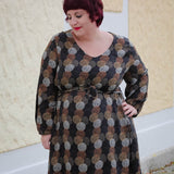 Schnittmuster Viskose Kleid mit Schleife MARGARIDA (32-58) - Sewando