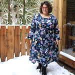 Schnittmuster Viskose Kleid mit Schleife MARGARIDA (32-58) - Sewando