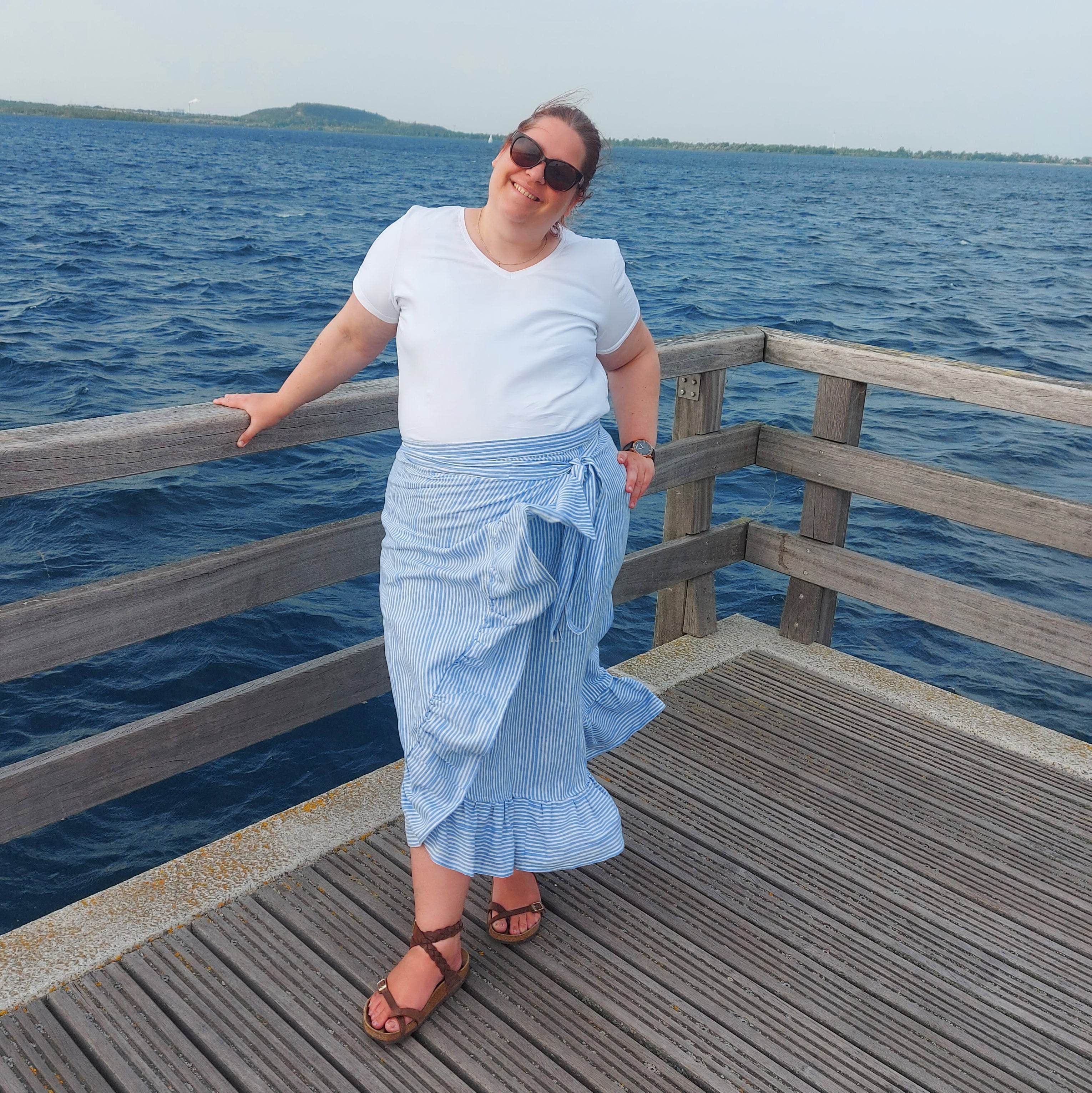 Schnittmuster Wickelrock PITANGA (34-58) - Sewando