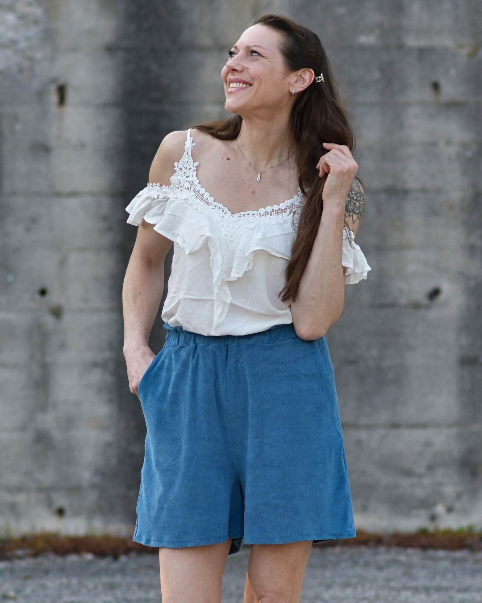 Schnittmuster Shorts Bermuda in 3 Längen FRESCA (32-56) - Sewando