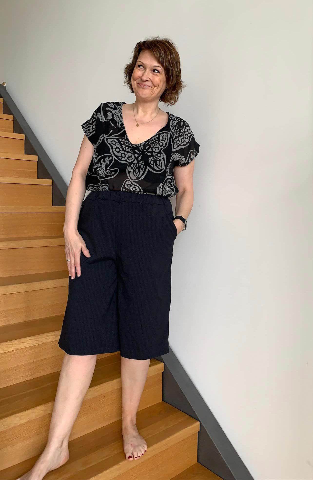 Schnittmuster Shorts Bermuda in 3 Längen FRESCA (32-56) - Sewando