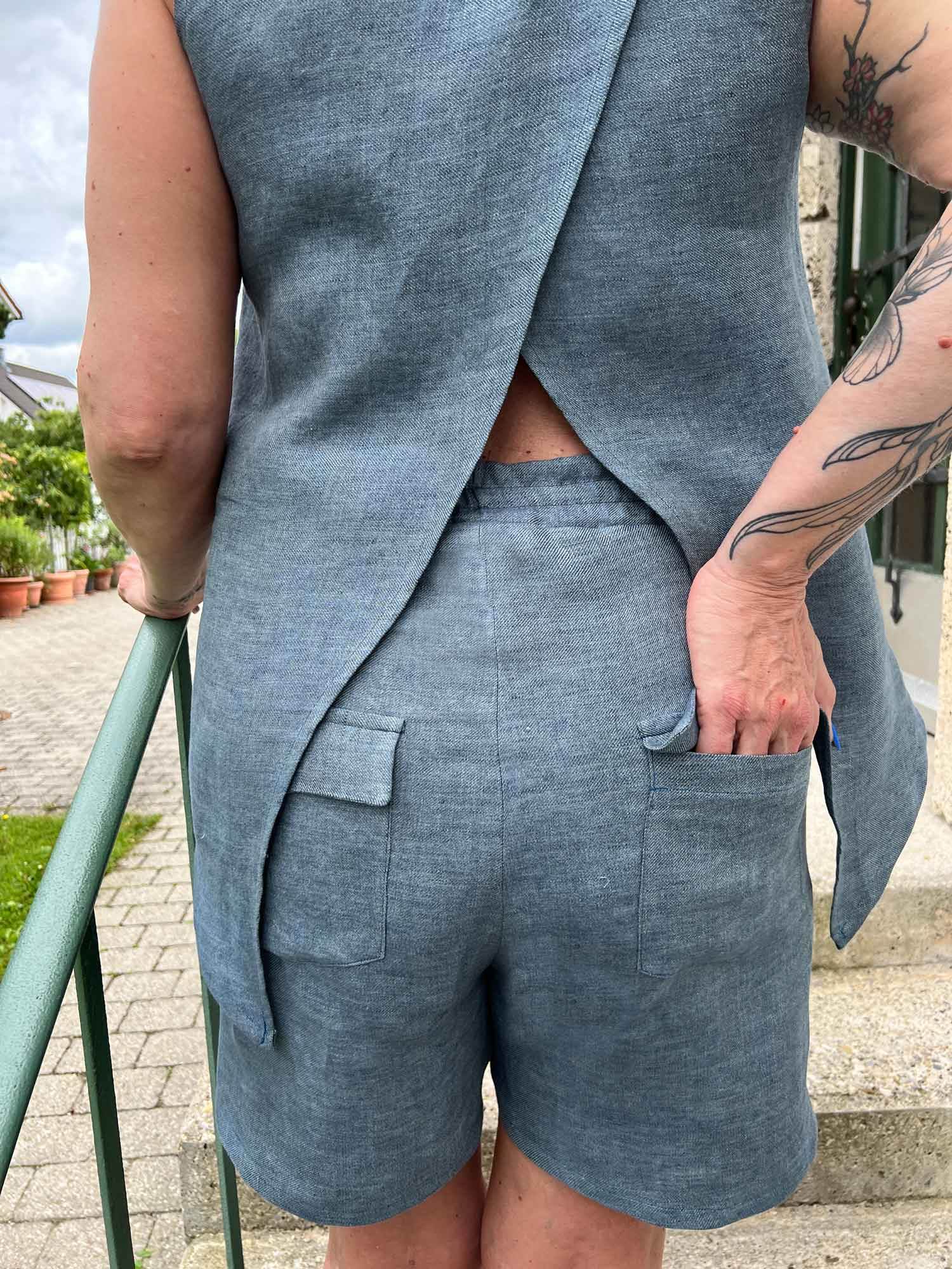 Schnittmuster Shorts Bermuda in 3 Längen FRESCA (32-56) - Sewando