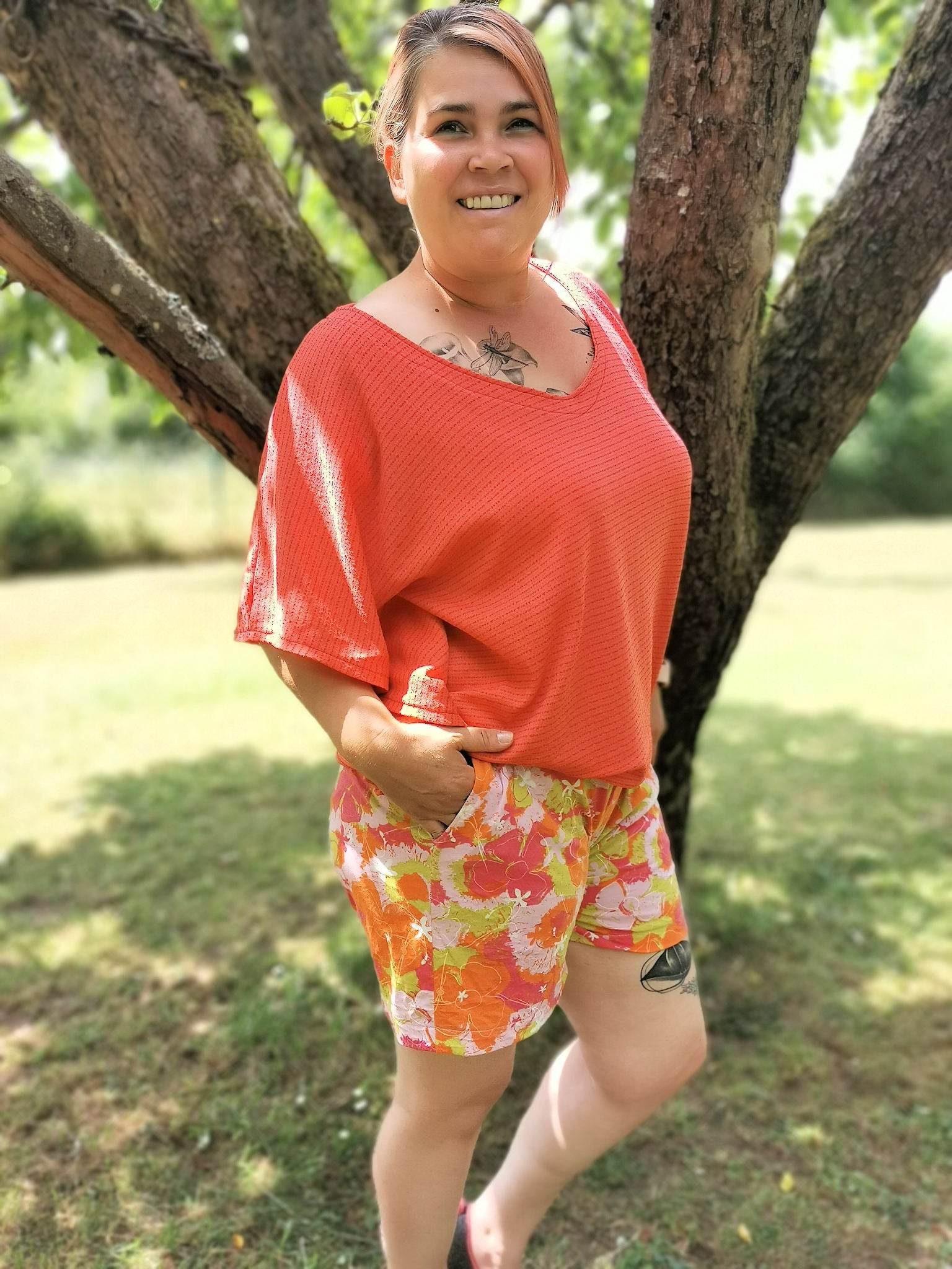 Schnittmuster Shorts Bermuda in 3 Längen FRESCA (32-56) - Sewando