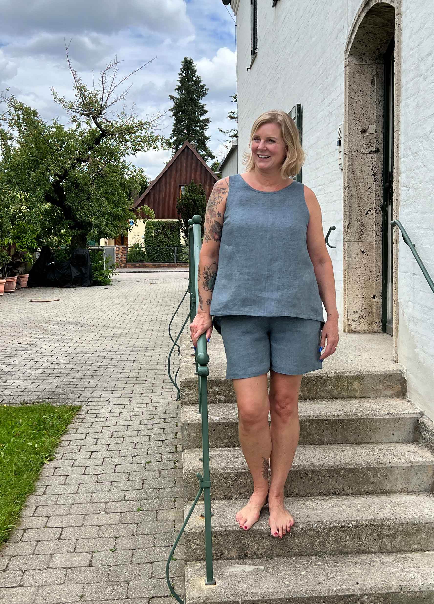 Schnittmuster Shorts Bermuda in 3 Längen FRESCA (32-56) - Sewando