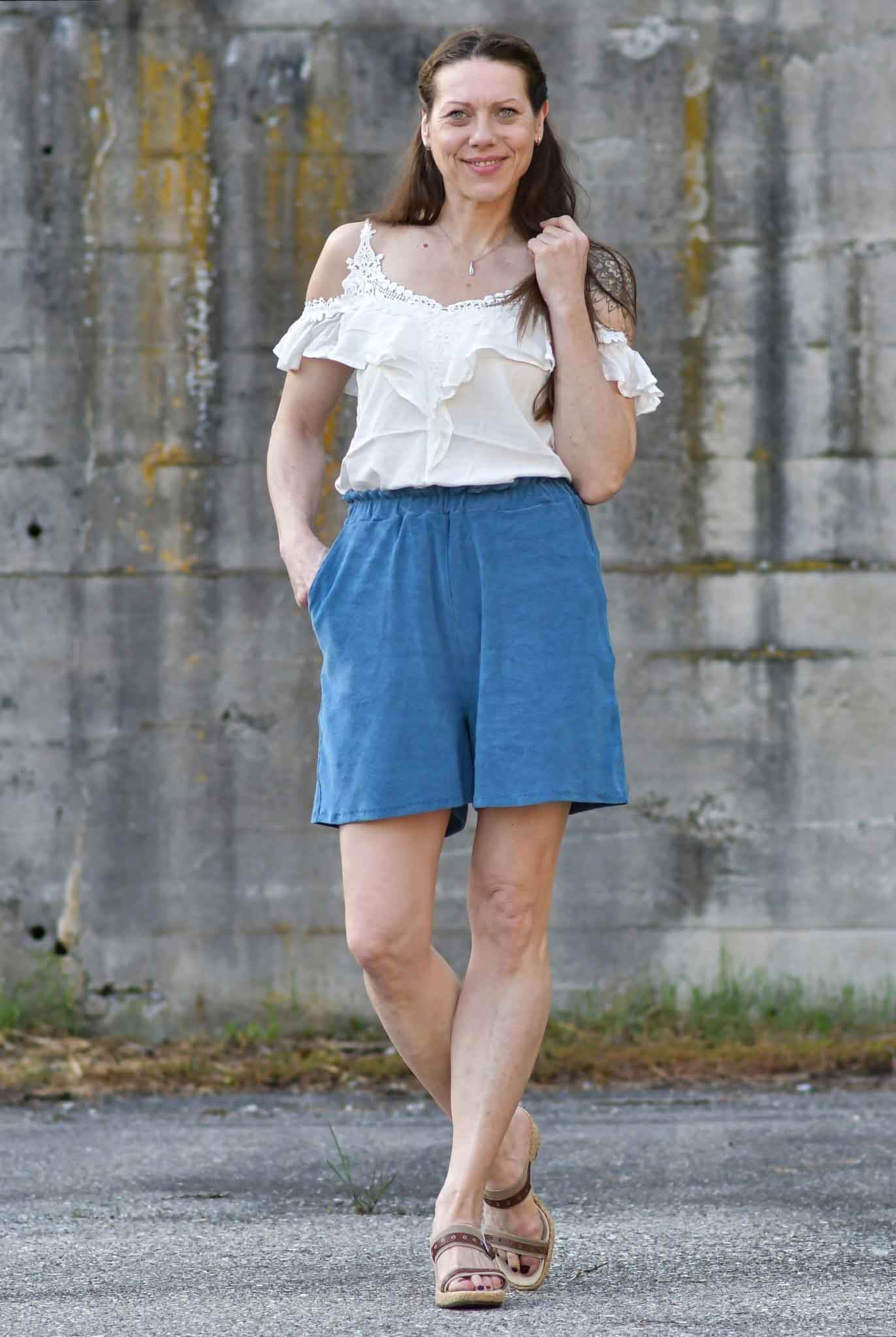 Schnittmuster Shorts Bermuda in 3 Längen FRESCA (32-56) - Sewando