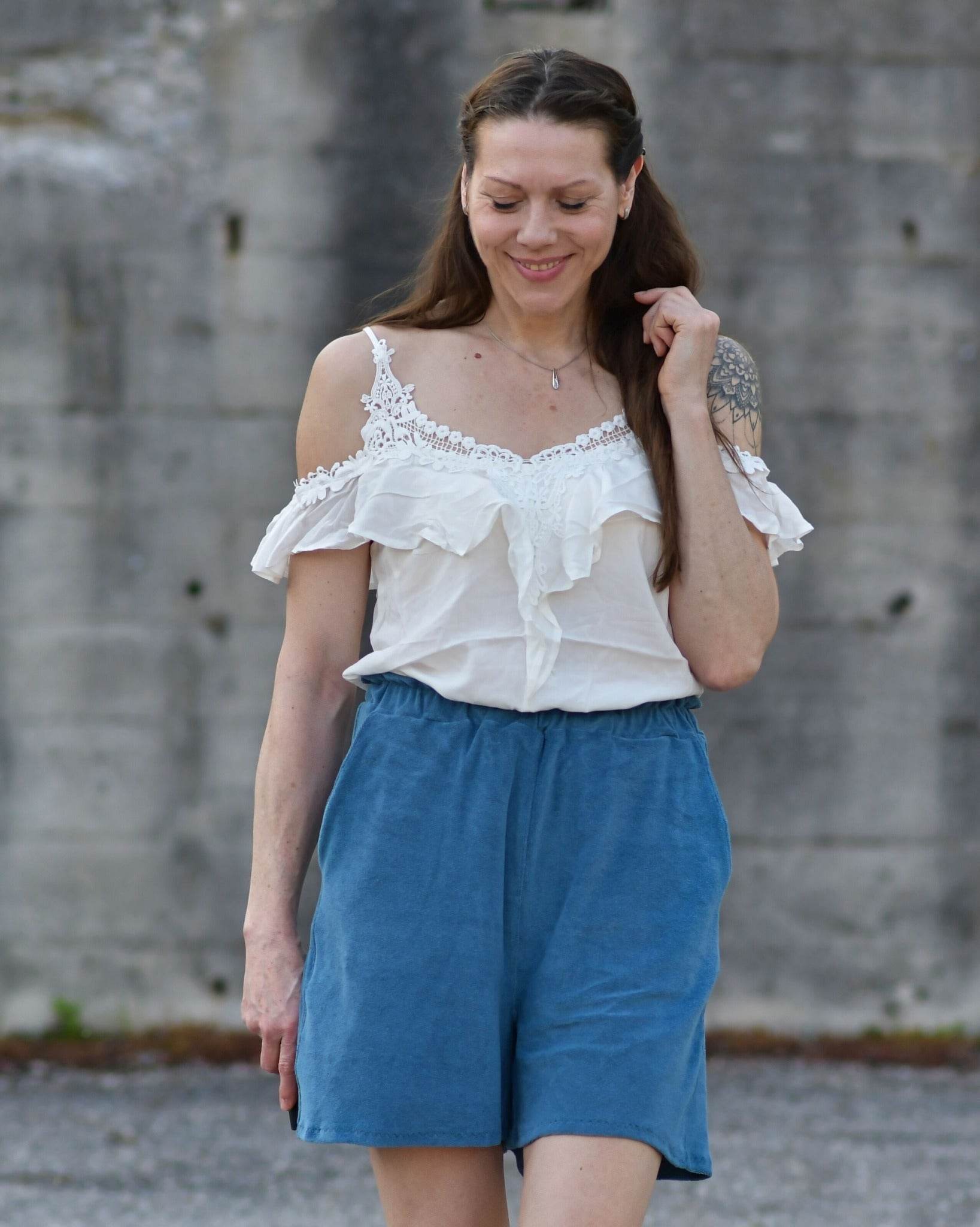 Schnittmuster Shorts Bermuda in 3 Längen FRESCA (32-56) - Sewando