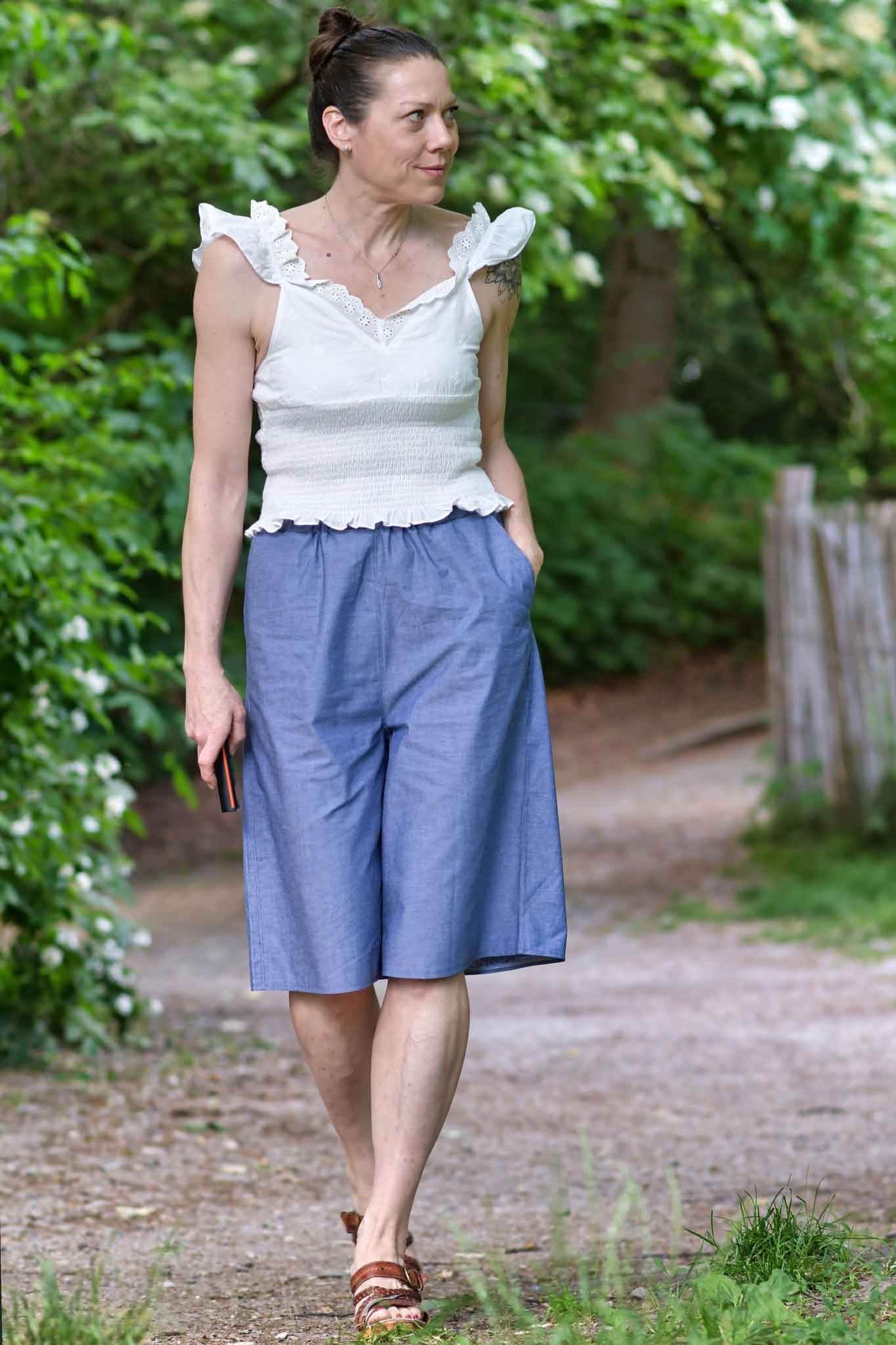 Schnittmuster Shorts Bermuda in 3 Längen FRESCA (32-56) - Sewando