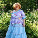 Schnittmuster Stufenrock ESCADARIA (32-58) : - Sewando