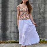 Schnittmuster Stufenrock ESCADARIA (32-58) : - Sewando