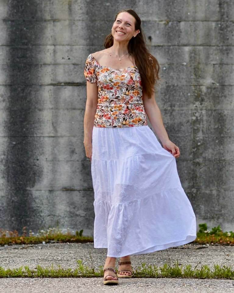 Schnittmuster Stufenrock ESCADARIA (32-58) : - Sewando