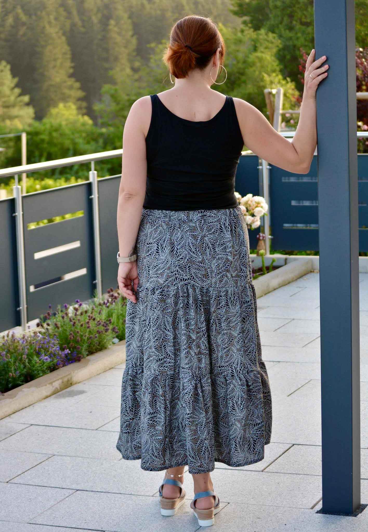 Schnittmuster Stufenrock ESCADARIA (32-58) : - Sewando