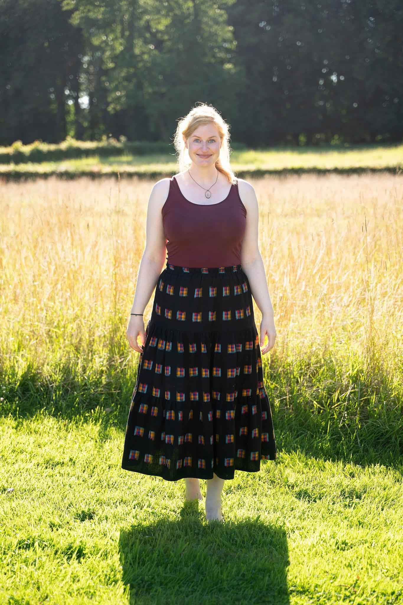 Schnittmuster Stufenrock ESCADARIA (32-58) : - Sewando