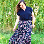 Schnittmuster Stufenrock ESCADARIA (32-58) : - Sewando