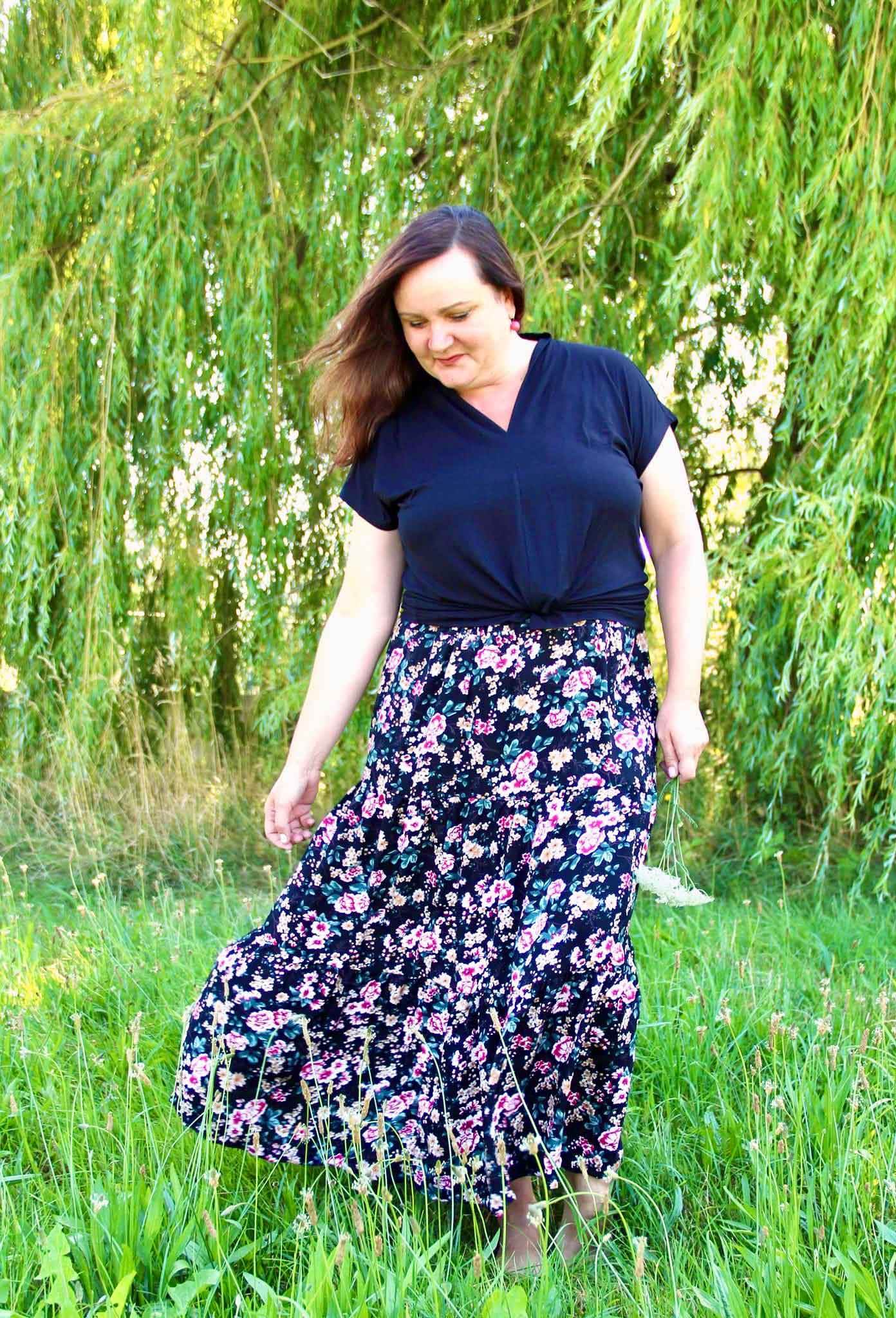 Schnittmuster Stufenrock ESCADARIA (32-58) : - Sewando