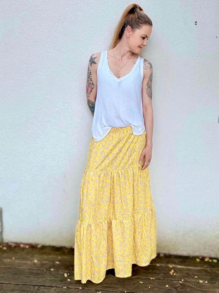 Schnittmuster Stufenrock ESCADARIA (32-58) : - Sewando