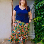 Schnittmuster Stufenrock ESCADARIA (32-58) : - Sewando