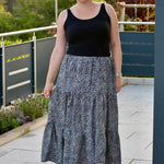 Schnittmuster Stufenrock ESCADARIA (32-58) : - Sewando