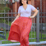 Schnittmuster Stufenrock ESCADARIA (32-58) : - Sewando