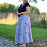 Schnittmuster Stufenrock ESCADARIA (32-58) : - Sewando