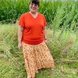 Schnittmuster Stufenrock ESCADARIA (32-58) : - Sewando