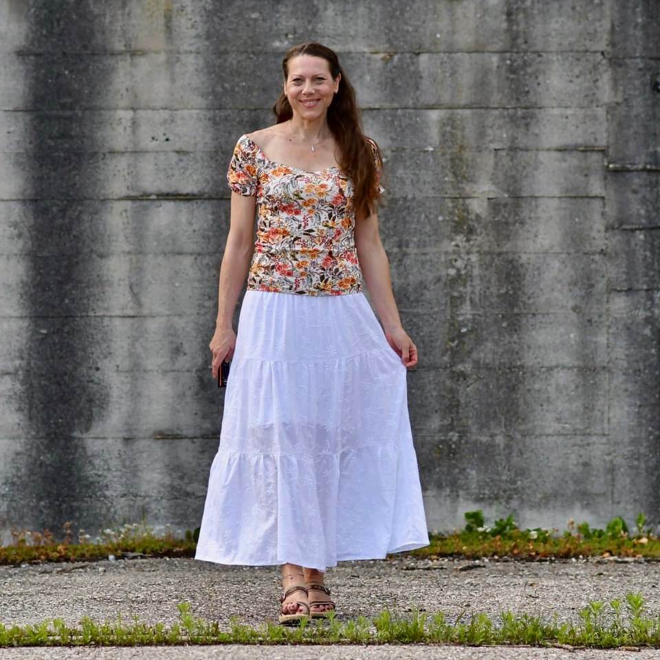 Schnittmuster Stufenrock ESCADARIA (32-58) : - Sewando