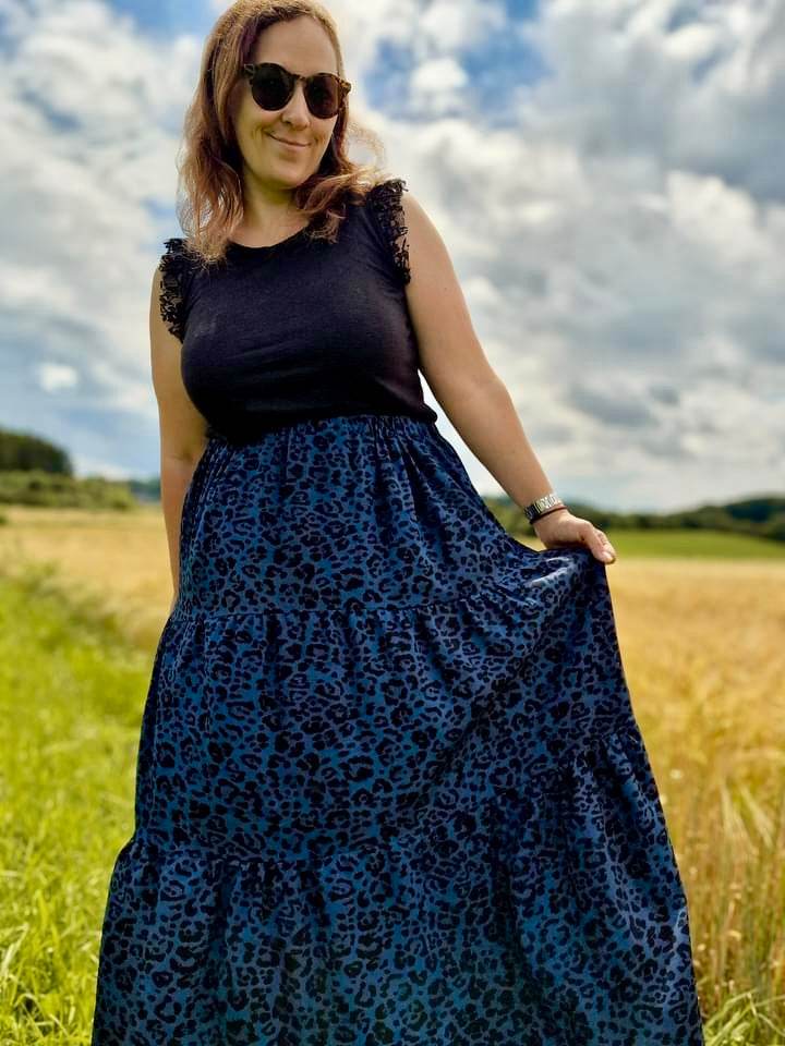 Schnittmuster Stufenrock ESCADARIA (32-58) : - Sewando