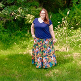 Schnittmuster Stufenrock ESCADARIA (32-58) : - Sewando