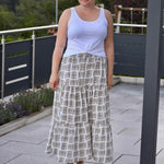 Schnittmuster Stufenrock ESCADARIA (32-58) : - Sewando