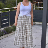 Schnittmuster Stufenrock ESCADARIA (32-58) : - Sewando