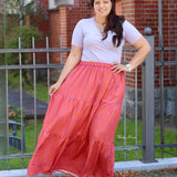 Schnittmuster Stufenrock ESCADARIA (32-58) : - Sewando