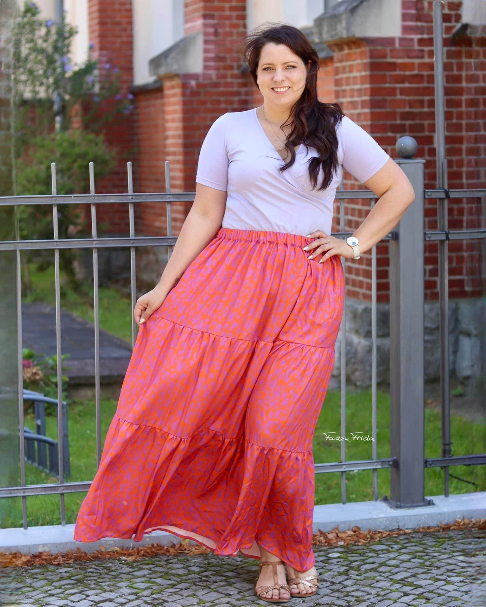 Schnittmuster Stufenrock ESCADARIA (32-58) : - Sewando