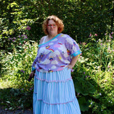 Schnittmuster Stufenrock ESCADARIA (32-58) : - Sewando