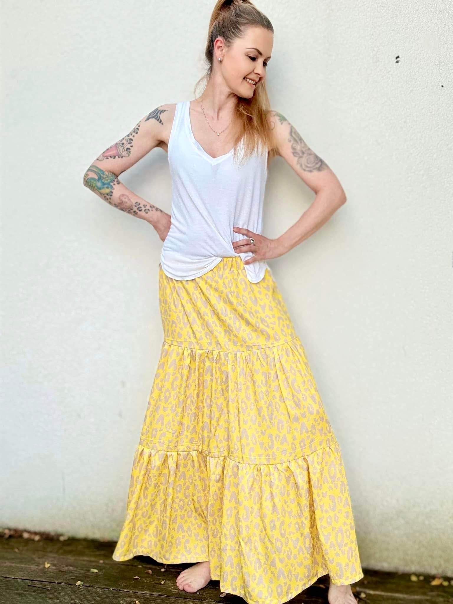 Schnittmuster Stufenrock ESCADARIA (32-58) : - Sewando