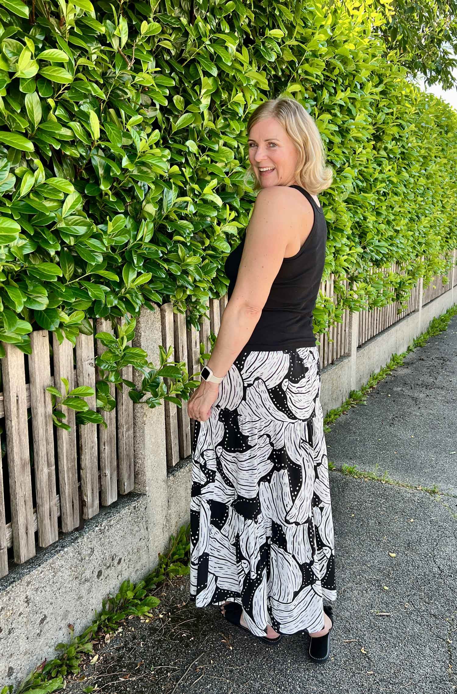 Schnittmuster Stufenrock ESCADARIA (32-58) : - Sewando