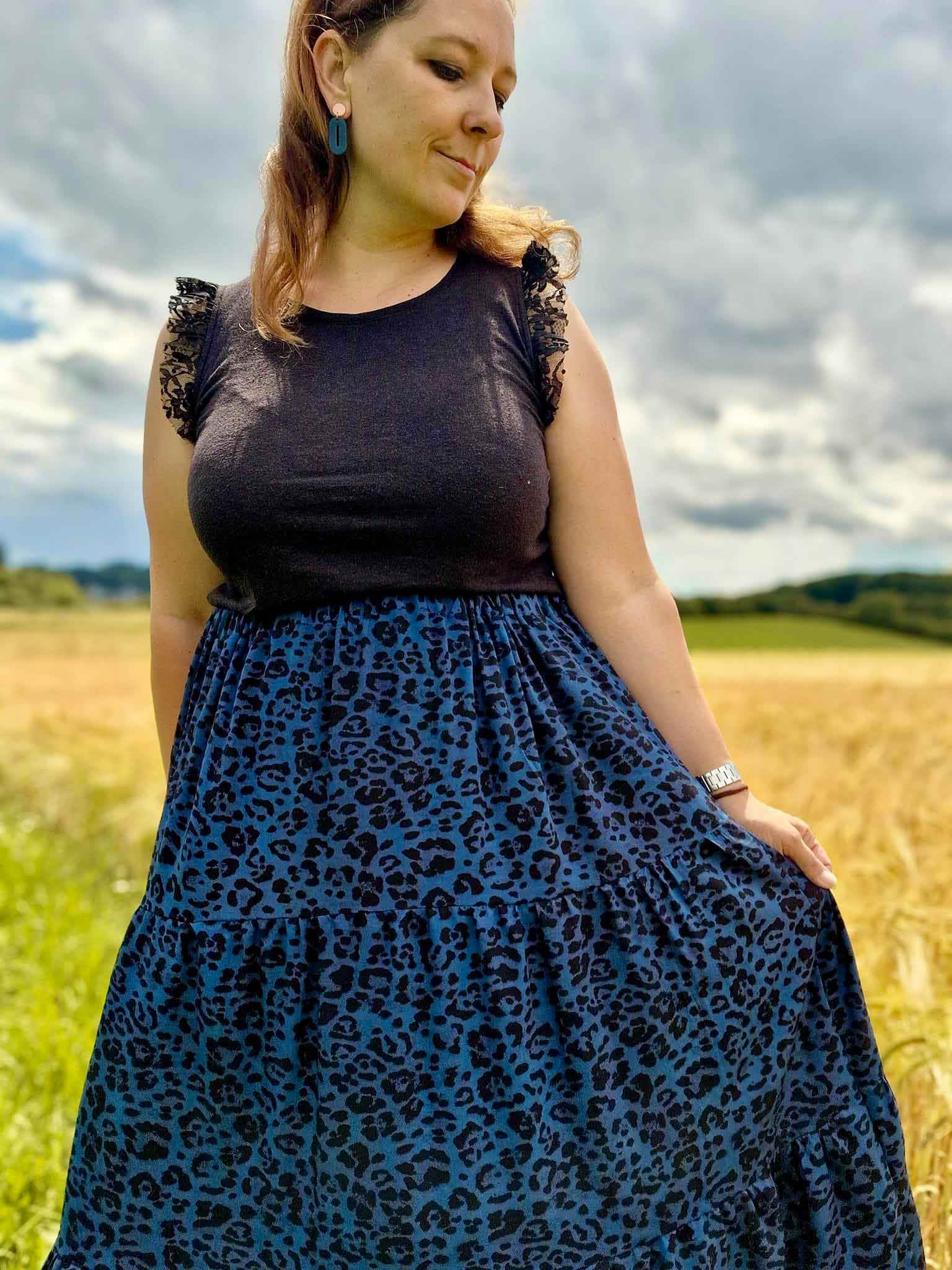 Schnittmuster Stufenrock ESCADARIA (32-58) : - Sewando