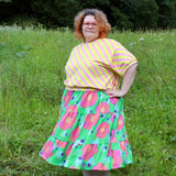 Schnittmuster Stufenrock ESCADARIA (32-58) : - Sewando