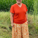 Schnittmuster Stufenrock ESCADARIA (32-58) : - Sewando