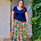 Schnittmuster Stufenrock ESCADARIA (32-58) : - Sewando