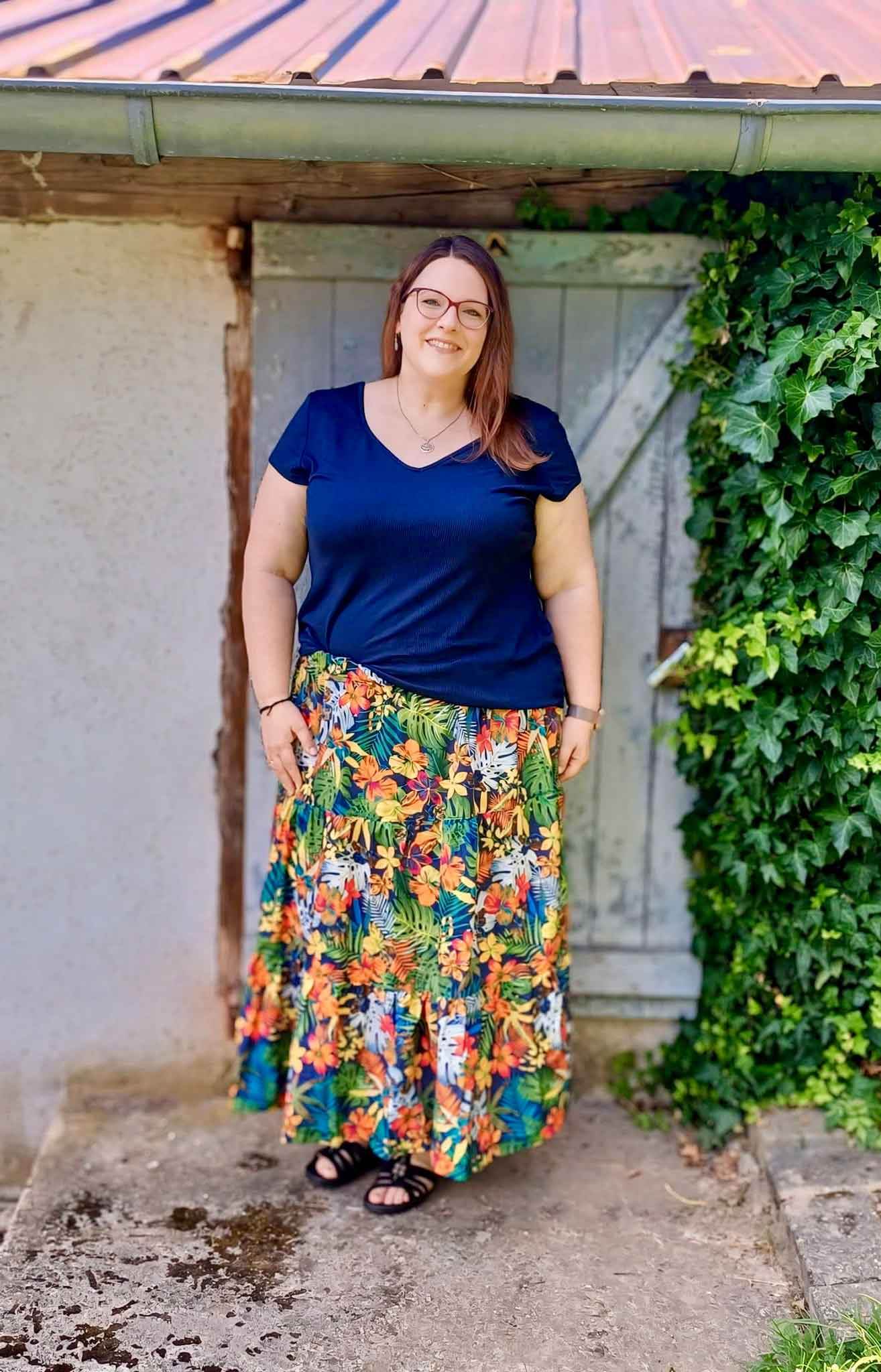 Schnittmuster Stufenrock ESCADARIA (32-58) : - Sewando