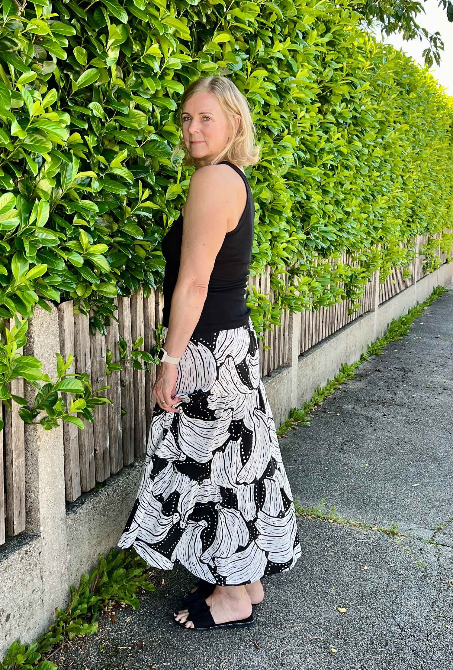 Schnittmuster Stufenrock ESCADARIA (32-58) : - Sewando