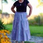 Schnittmuster Stufenrock ESCADARIA (32-58) : - Sewando