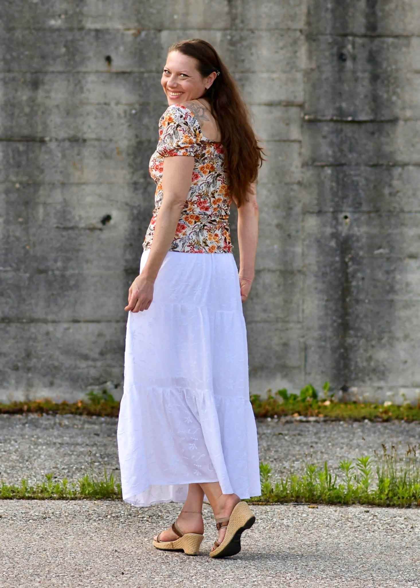 Schnittmuster Stufenrock ESCADARIA (32-58) : - Sewando