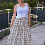 Schnittmuster Stufenrock ESCADARIA (32-58) : - Sewando