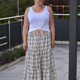 Schnittmuster Stufenrock ESCADARIA (32-58) : - Sewando