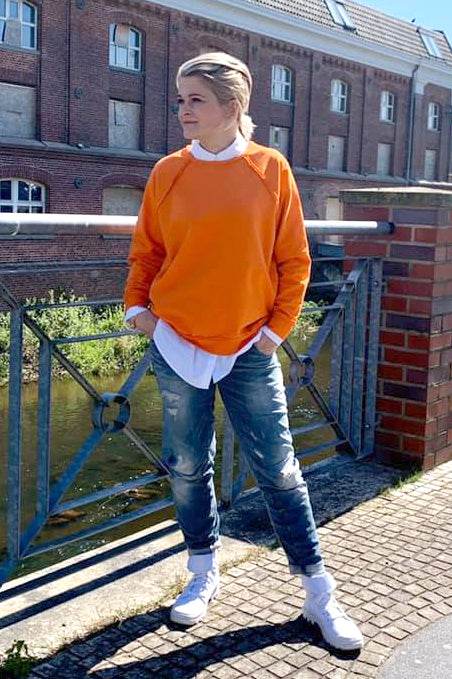 Schnittmuster Oversize Raglansweater PAPAYA (34-60) : - Sewando