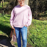 Schnittmuster Oversize Raglansweater PAPAYA (34-60) : - Sewando